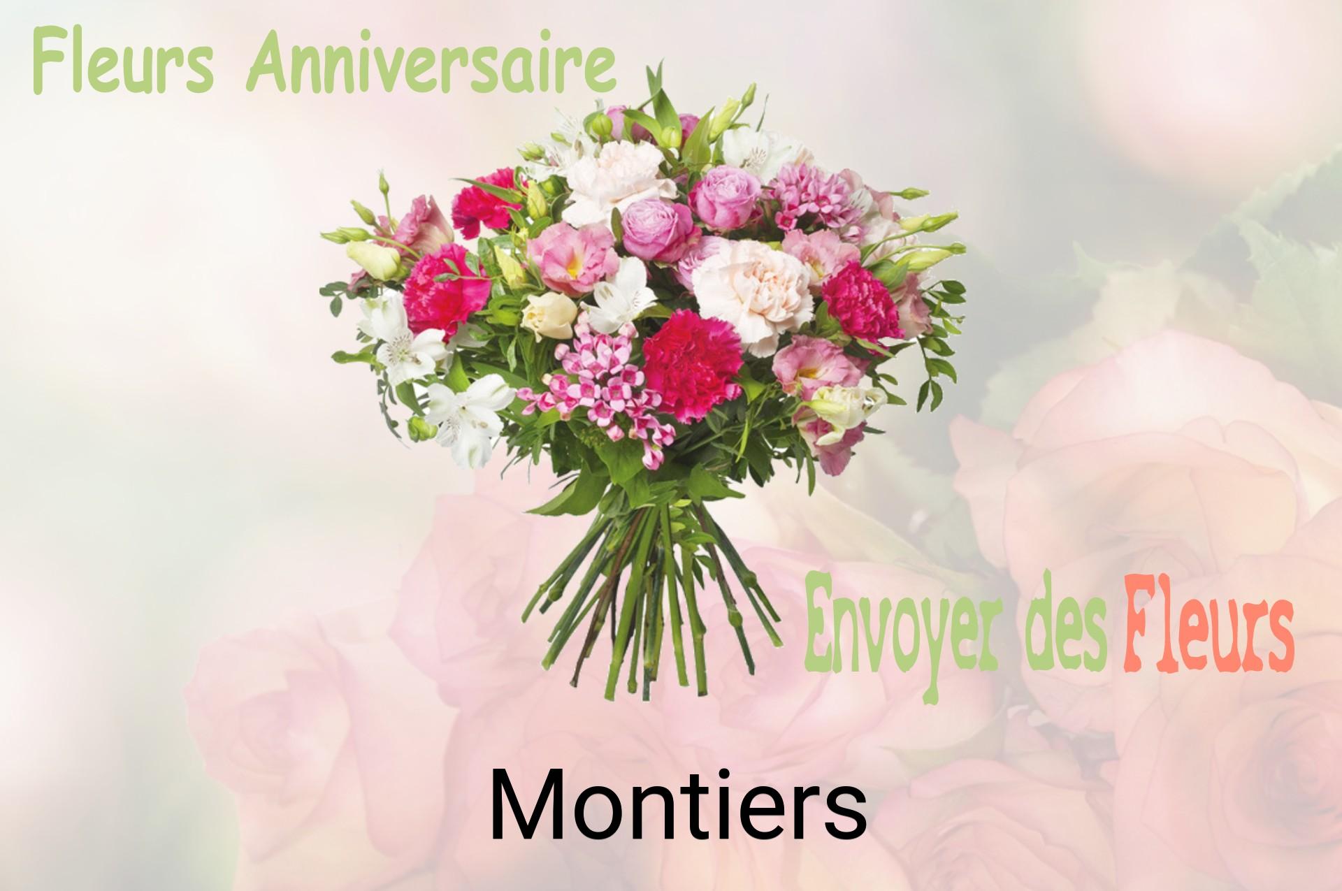 Bouquet de fleurs d’anniversaire livré à Montiers